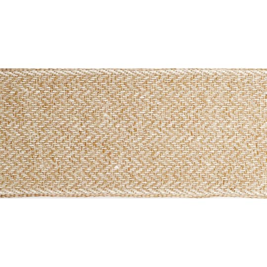 12 Pack: 2.5" x 25ft. Wired Herringbone Ribbon by Celebrate It™ Décor